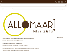 Tablet Screenshot of allomaari.net